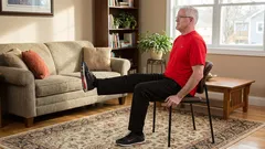 Nicht nur Kniebeugen: Übungskomplex für die Knie