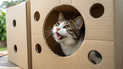 Händ ihr em Kater es Spielzüg kauft – und er isch abghaue? Das isch dr würklich Grund