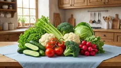 Gemüse mit 10–35 kcal pro 100 g: Liste für eine leichte Ernährung